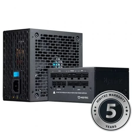 Hiditec GDX750 v3 750W 80PLUS Gold ATX 3.1 PCIe 5.1 Full Modular Negro